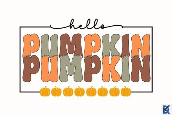 Download Retro Hello Pumpkin Svg - Premium Bundle